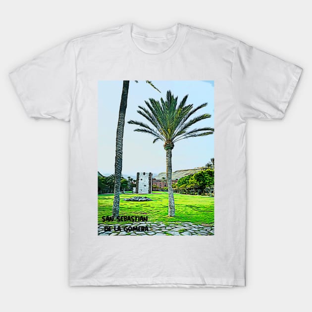 San Sebastian De La Gomera Canary Islands T-Shirt by lagomeratravel